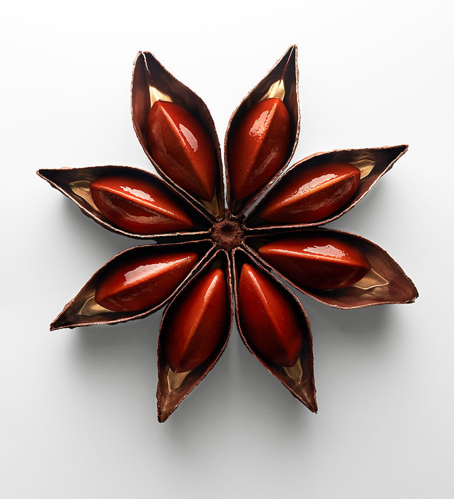 La bûche du Shangri-La Hotel Paris par Maxence Barbot