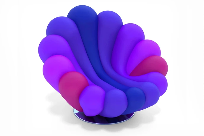 Anémone de Zema pour Giovannetti : le fauteuil sculptural qui transforme le design en émotion