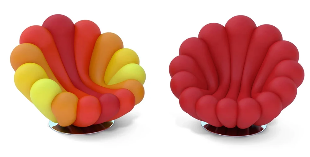 Anémone de Zema pour Giovannetti : le fauteuil sculptural qui transforme le design en émotion