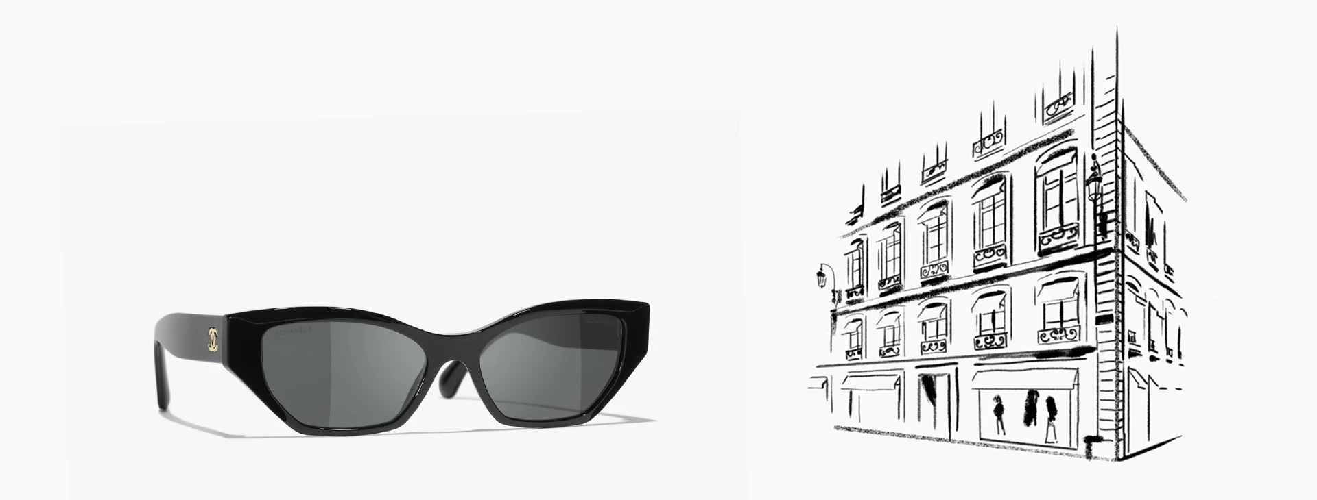 Les lunettes œil de chat Chanel : l’élégance féline